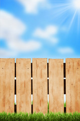 Wooden Fence Background