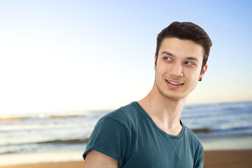 Portrait of smiling young man