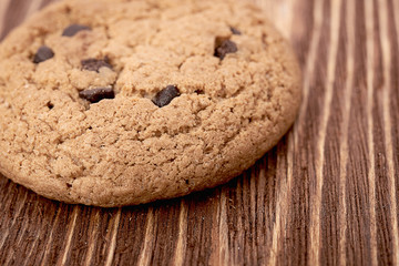 oat cookies on wooden table