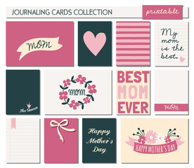 Fototapeta na wymiar Greeting Card Templates Collection