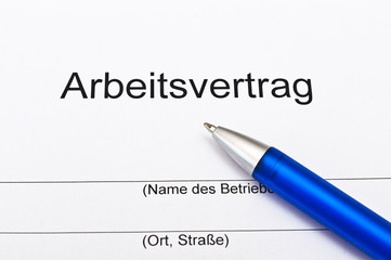 Arbeitsvertrag