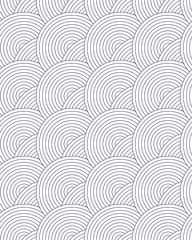 Seamless pattern with circles. Repeating modern stylish