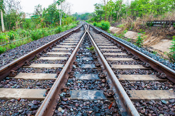 Obraz premium railroad in thailand.
