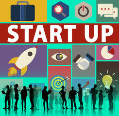 Start Up Business New Launch Technology Concept