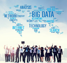 Big Data Network Technology Internet Online Concept