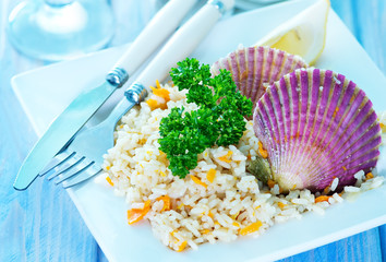 rice with scallop