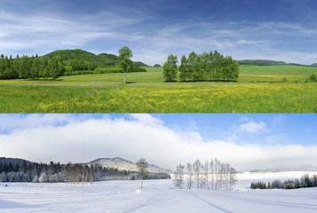 Winter und Sommer