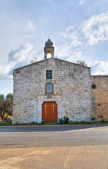 Fototapeta na wymiar Church of Madonna del Serto. Bitritto. Puglia. Italy.
