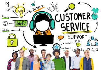 Customer Service Support Assistance Service Help Guide Concept
