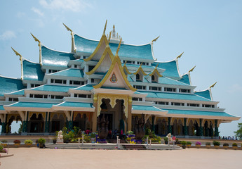 Wat PA POO KON, UDONTHANI, temple Thailand.