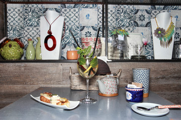 cocktail in a buffet aperitif