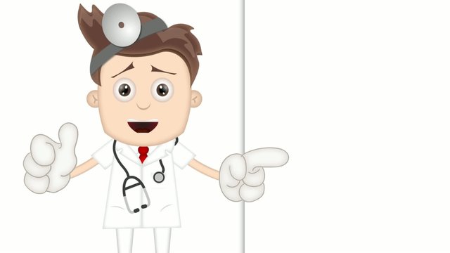 Ben Boy Angry Doctor Doc Medicone Hospital Cartoon