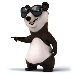 Fun panda