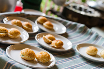 kanom krok, thai sweetmeat
