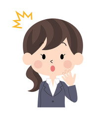 スーツ姿の女性9