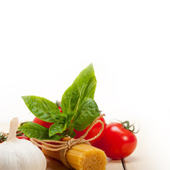 Italian basic pasta ingredients © keko64