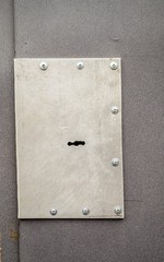 Silver Door Lock