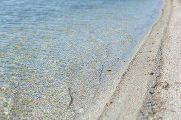 seaside of the Azov sea
