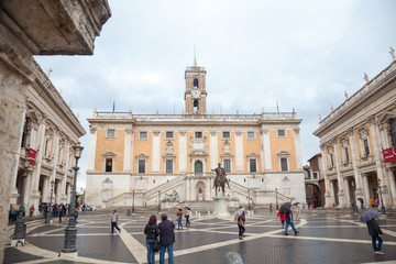 Obraz premium Piazza del Campidoglio, Rome, Italy