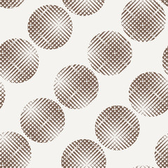 Vector seamless pattern of lines
