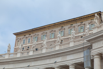 Fototapeta na wymiar San Pietro Cathedral , Rome, Italy