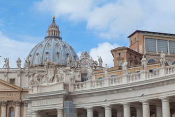 Obraz premium San Pietro Cathedral , Rome, Italy