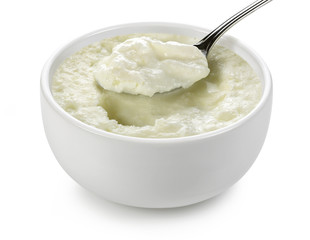 Bowl of yogurt