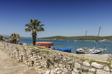 Naklejka premium sigacik, izmir