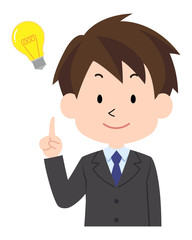 スーツ姿の男性3