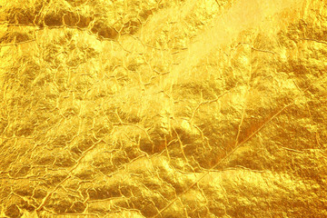 Gold foil texture background