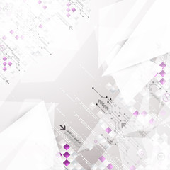 Obraz premium Abstract technology business background.