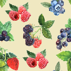 Berry Seamless Pattern