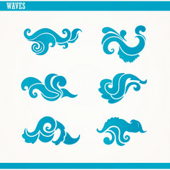 set of waves