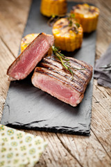 Filet steak vom Grill 
