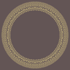 Orient Abstract Vector Pattern