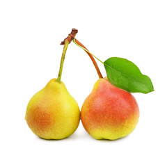 pear isolated on white background