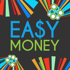 Easy Money Dark Colorful Elements