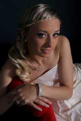 Naklejka premium Portrait Mariage