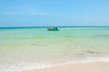 Obraz premium Paradise beach in Phu quoc island, Viet nam.
