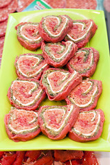 Involtini di carne al macellaio