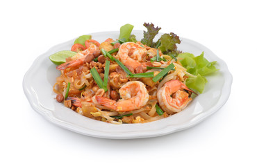 Thai style noodles or padthai