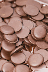 Ingredients for preparation of artisanal chocolate bar