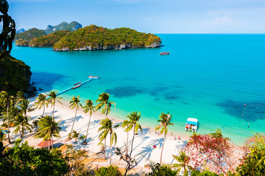 Paradise beach on the island of Thailand.