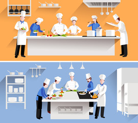 Cooking Process Illustration