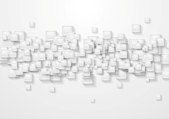 Grey abstract tech background