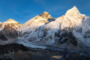 Evening view of Mount Everest from Kala Patthar