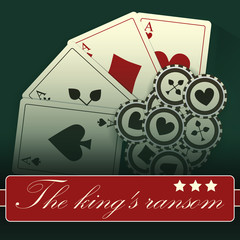 Casino card design-vintage-elegant-poker-casino-vip-ace