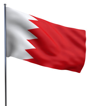 Bahrain Flag Image