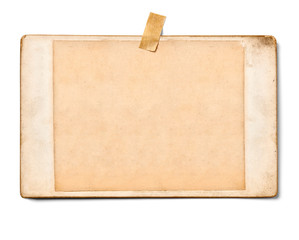 Fototapeta premium old photo blank retro