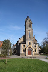Fototapeta na wymiar Eine Schlosskapelle in Osnabrück